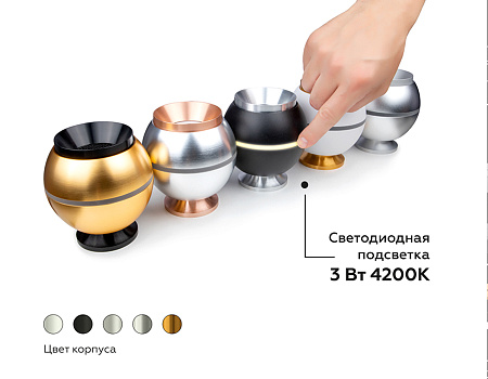 Насадка задняя накладная для корпуса светильника DIY Spot N7927