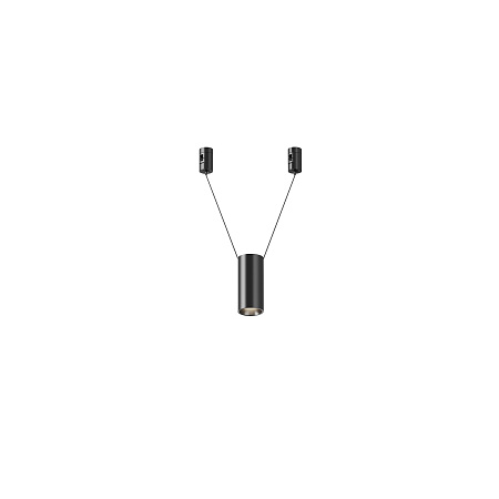 Трековый магнитный светодиодный светильник Maytoni Flarity Focus Led TR157-1-12W4K-B