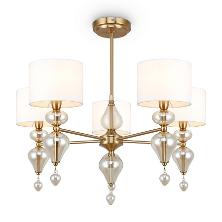 Люстра на штанге Freya Raise FR5369CL-05BS