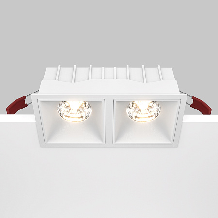 Светильник встраиваемый Maytoni Alfa LED DL043-02-15W3K-SQ-W