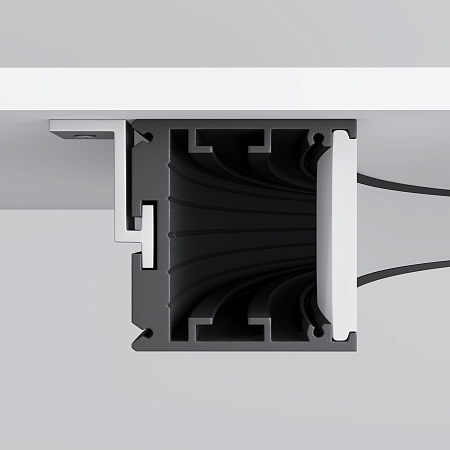 Радиусный профиль 35x35 Ø1500мм внутренний 1/4 круга Maytoni ALM-3535R-B-IN-90°-1.5M Радиусный профиль 35x35 Ø1500мм внутренний 1/4 круга Maytoni ALM-3535R-B-IN-90°-1.5M