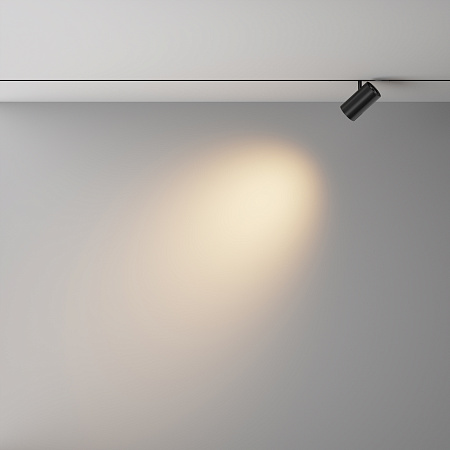 Трековый магнитный светодиодный светильник Maytoni Exility X Focus Led TR243-12W3K-B