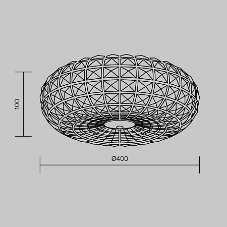 Светильник потолочный Maytoni Broche DIA902-04-N