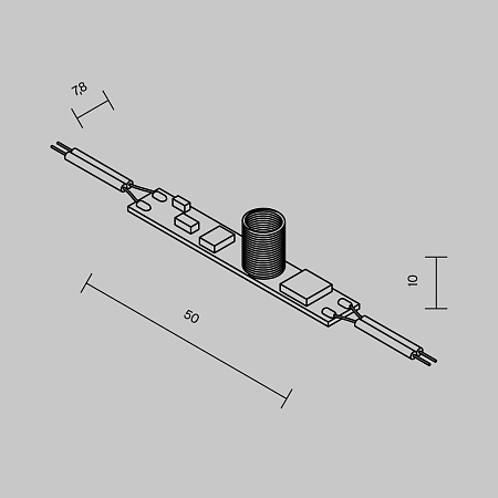 Контроллер 36Вт/12В, 72Вт/24 Maytoni 751004