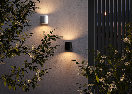 Уличный настенный светодиодный светильник Maytoni Orbit O490WL-L6W3K