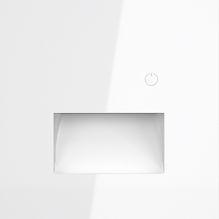 Подсветка светодиодная встраиваемая VOLTUM S70 с датчиком, (белый глянцевый) VLS070701