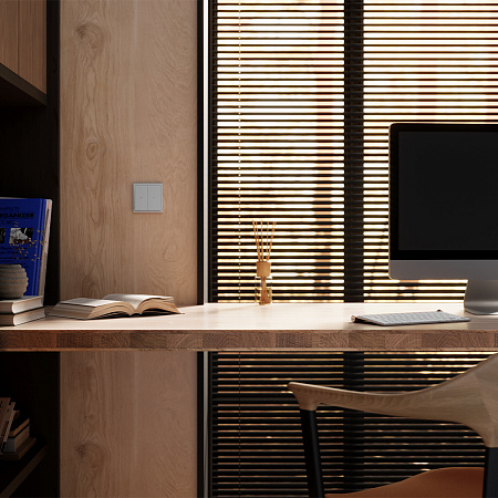 Клавиши для выключателя жалюзи Voltum S70 (серый) VLS002516 Клавиши для выключателя жалюзи Voltum S70 (серый) VLS002516