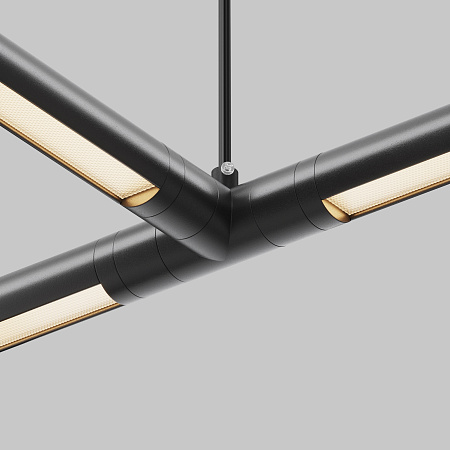 T-образный плоский коннектор для системы с вводом питания Maytoni Shelf CA015TC-P-B