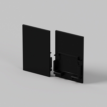 Комплект заглушек (для профиля 35×51) 2 шт., Maytoni ALM-3551-B-EC 642063