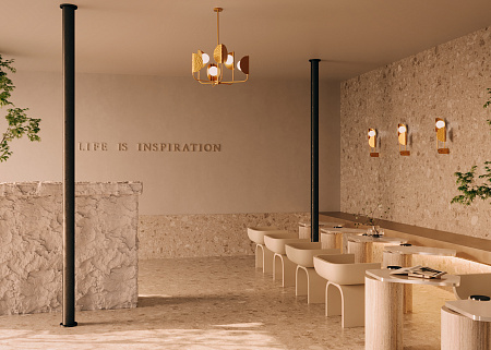 Люстра на штанге Maytoni Tropic MOD164PL-06BS Люстра на штанге Maytoni Tropic MOD164PL-06BS