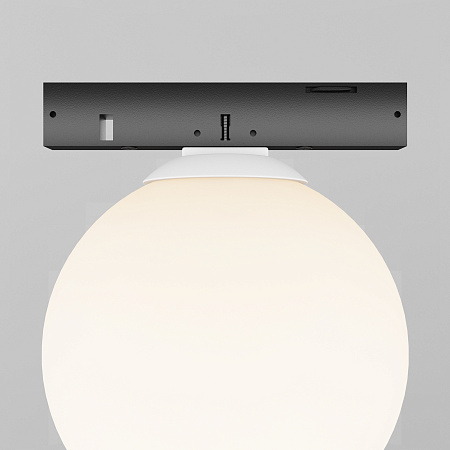 Трековый магнитный светодиодный светильник Maytoni Levity Luna TR185-1-3W3K-B