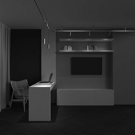 Трековый однофазный магнитный светодиодный светильник Maytoni Flarity Focus Led TR157-1-12W3K-PT