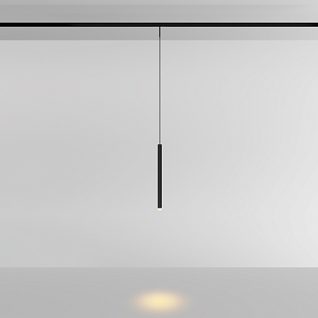 Трековый магнитный светодиодный светильник Maytoni Levity Skim TR191-1-3W2.7K-M-B