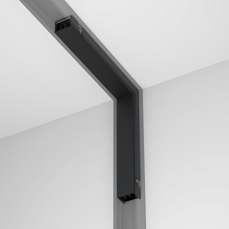 Коннектор питания угловой внутренний Maytoni Basity TRA172ICPC-1B