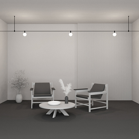 Трековый магнитный гибкий светодиодный светильник Maytoni FLEXITY Luna TR208-1-5W3K-B