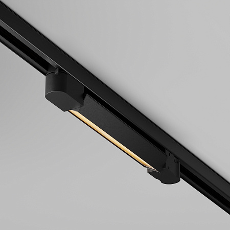 Трековый трехфазный светодиодный светильник Maytoni Trinity Basis TR196-3-10W2.7K-B Трековый трехфазный светодиодный светильник Maytoni Trinity Basis TR196-3-10W2.7K-B