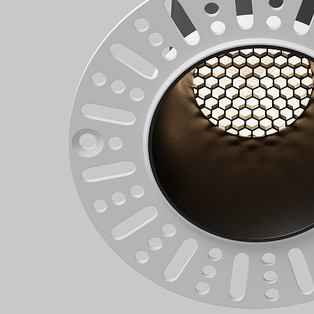 Светильник встраиваемый светодиодный Maytoni Dip DL120-10W-4K-TRS-B