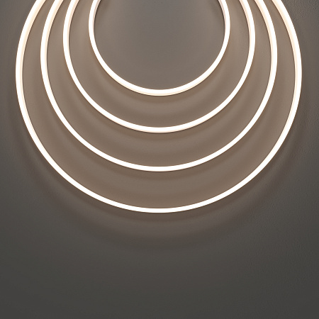 Гибкий неон 9,6 Вт/м 3000К 24V IP20 Maytoni Изгиб поперек оптической оси 432037