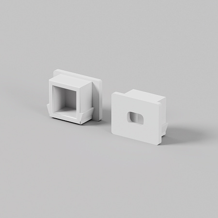 Комплект заглушек (для профиля 16×12) 10 шт., Maytoni ALM-005-W-EC 642023