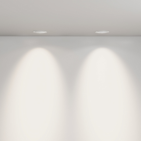 Светильник встраиваемый светодиодный Maytoni Lens DL105-12W4K-W