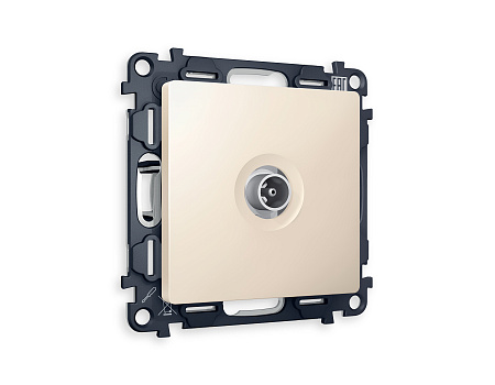 Комплект механизма TV розетки оконечной Ambrella Volt ALFA MA333010