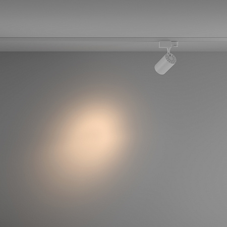 Трековый магнитный трехфазный светодиодный светильник Maytoni Trinity Vuoro TR029-3-10W3K-S-W