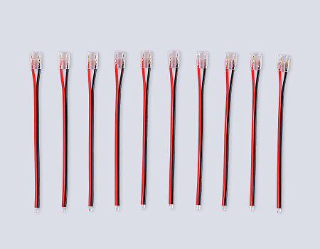 Коннектор гибкий односторонний COB 12/24V для лент 8/10mm GS7375 (2 конт.) (10шт. в комплекте) Illumination GS7375