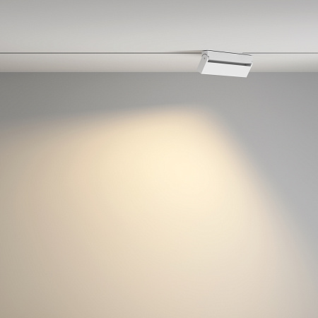 Трековый магнитный однофазный светодиодный светильник Maytoni Points Rot Gravity TR077-2-20W3K-W