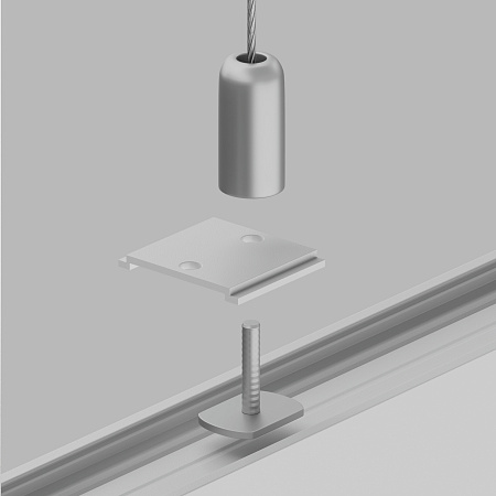 Крепление для троса для накладного магнитного шинопровода Maytoni Gravity TRA004HP-21W Крепление для троса для накладного магнитного шинопровода Maytoni Gravity TRA004HP-21W
