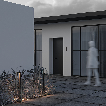 Уличный ландшафтный светодиодный светильник Maytoni Luft O466FL-L12B3K1