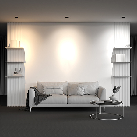 Светильник встраиваемый светодиодный Maytoni Move DL060-9W3-4-6K-TRS-B Светильник встраиваемый светодиодный Maytoni Move DL060-9W3-4-6K-TRS-B