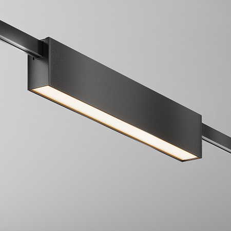 Трековый магнитный светодиодный светильник Maytoni Flarity Basis TR151-1-18W3K-B