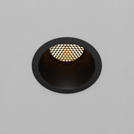 Светильник встраиваемый светодиодный Maytoni Dip DL118-15W-3K-B