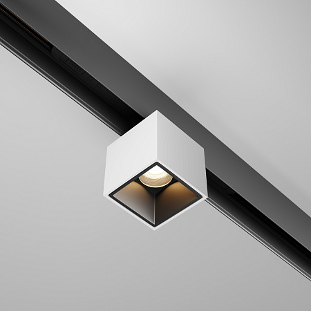 Трековый магнитный светодиодный светильник Maytoni Exility Alfa S TR133-2-7W3K-W