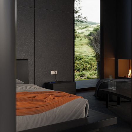 Клавиша для выключателя/переключателя одноклавишного с подсветкой Voltum S70 METAL (платина) VLSM000210