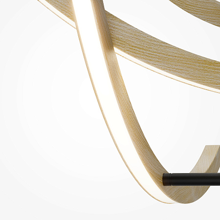 Люстра на штанге светодиодная Maytoni Wabi MOD428PL-L27BK Люстра на штанге светодиодная Maytoni Wabi MOD428PL-L27BK