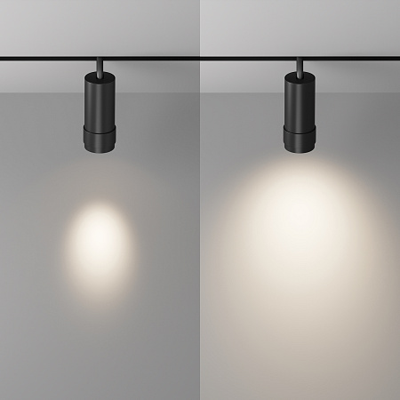 Трековый магнитный светодиодный светильник Maytoni Exility Focus Zoom TR212-4-12WTW-DD2-Z-B