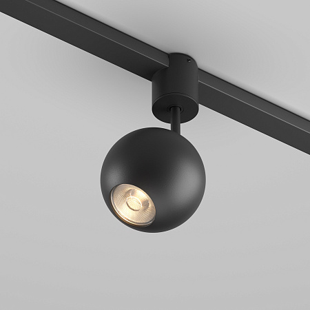 Трековый однофазный светодиодный светильник Maytoni Elasity Sfera TR164-1-8W3K-M-B Трековый однофазный светодиодный светильник Maytoni Elasity Sfera TR164-1-8W3K-M-B