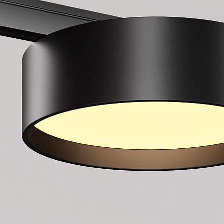 Трековый магнитный светодиодный светильник Maytoni Levity Zon TR189-1-12W2.7K-B