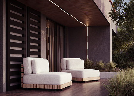 Уличный трековый мангитный светодиодный светильник Maytoni Exility IP Basis O-TR02-1-S-12WB4K