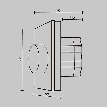 Роторная панель управления Maytoni DALI 721037 Роторная панель управления Maytoni DALI 721037