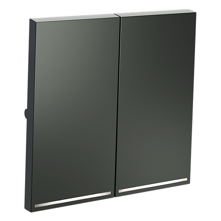 Клавиши для выключателя/переключателя двухклавишного с подсветкой Voltum S70 (титан) VLS000406