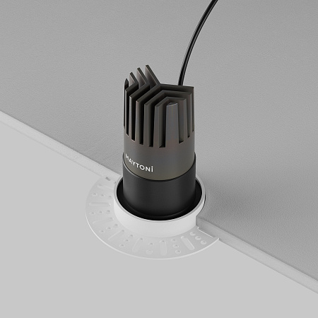 Светильник встраиваемый светодиодный Maytoni Dip DL120-10W-3K-TRS-B