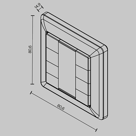 Панель управления Maytoni DALI 721042