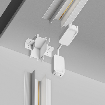 Коннектор угловой внутренний Radity встраиваемый Maytoni Radity TRA084CT-12W
