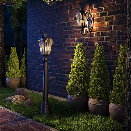 Ландшафтный светильник Maytoni Albion O413FL-01BZ Ландшафтный светильник Maytoni Albion O413FL-01BZ