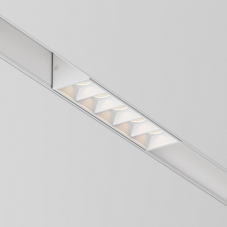 Трековый светильник для магнитного шинопровода Maytoni Gravity Points TR014-2-10W3K-W Трековый светильник для магнитного шинопровода Maytoni Gravity Points TR014-2-10W3K-W