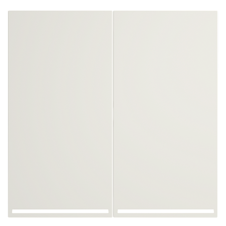 Клавиши для выключателя/переключателя двухклавишного с подсветкой Voltum S70 (хлопок) VLS000413