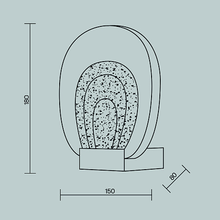 Светильник настенный светодиодный Maytoni Biology MOD367WL-L3BSK
