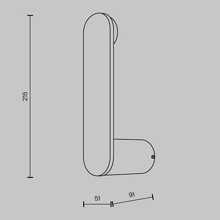 Светильник настенный светодиодный Maytoni Connect MOD356WL-L4B3K